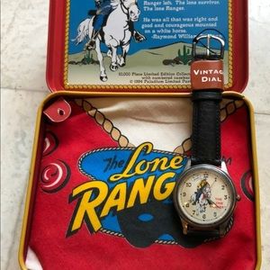 Lone Ranger Limited Edition Fossil Wrist Watch Set with Lunch Box